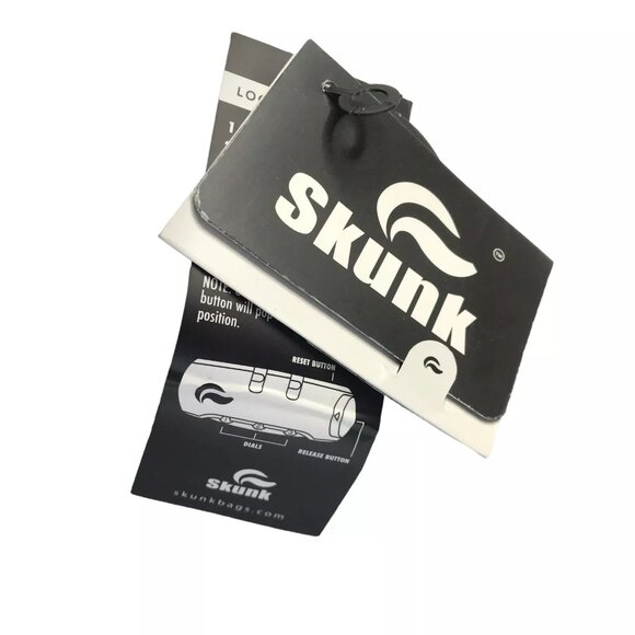 SKUNK Pilot Case Smell Proof, Water Proof, w/ Combination Lock, Black, NEW NWT - Picture 11 of 11